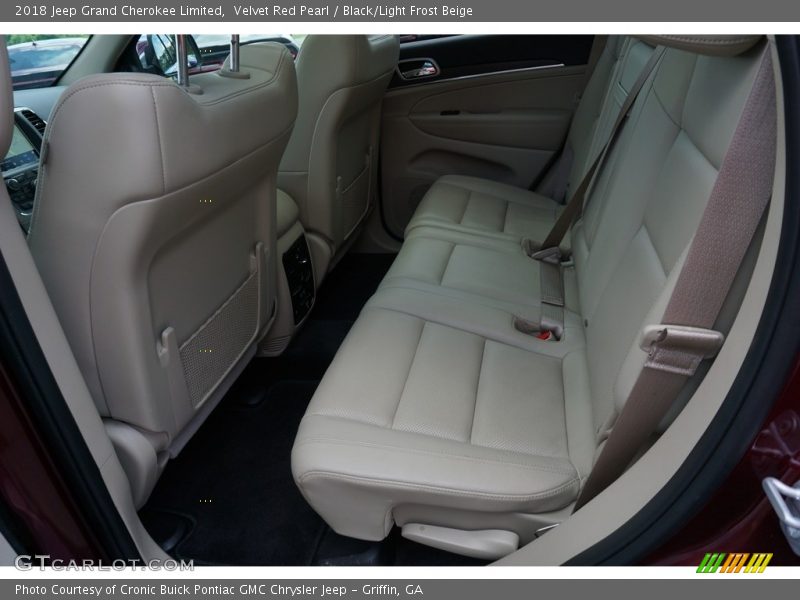 Velvet Red Pearl / Black/Light Frost Beige 2018 Jeep Grand Cherokee Limited