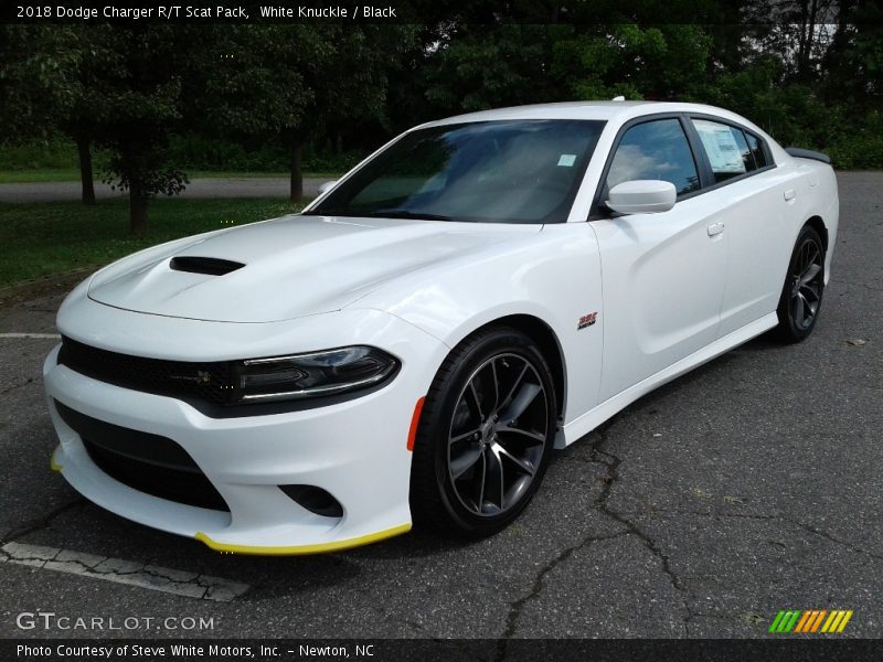 White Knuckle / Black 2018 Dodge Charger R/T Scat Pack