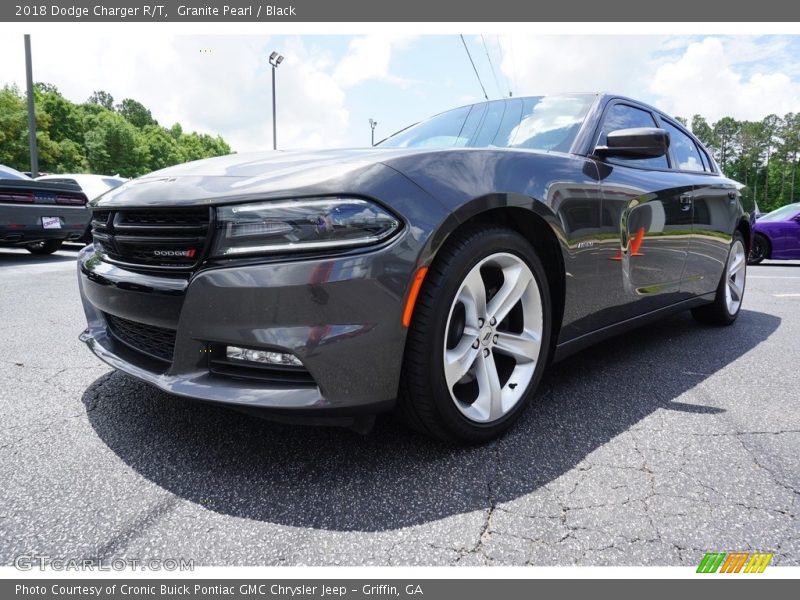 Granite Pearl / Black 2018 Dodge Charger R/T