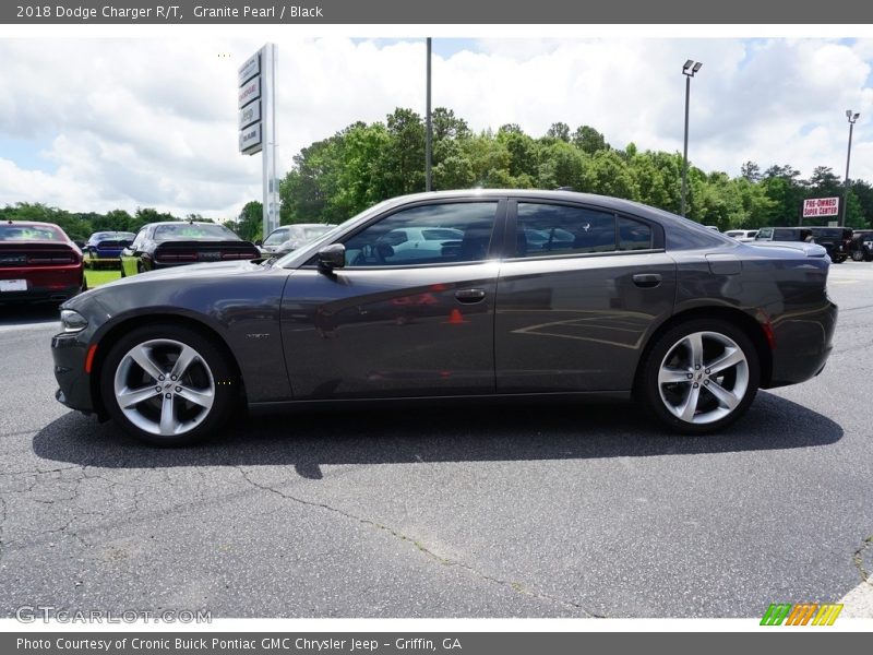 Granite Pearl / Black 2018 Dodge Charger R/T