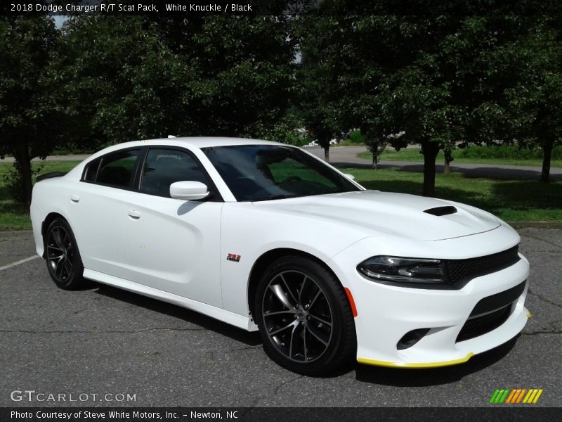 White Knuckle / Black 2018 Dodge Charger R/T Scat Pack