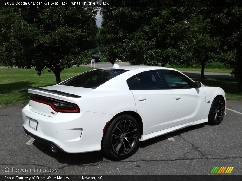 White Knuckle / Black 2018 Dodge Charger R/T Scat Pack