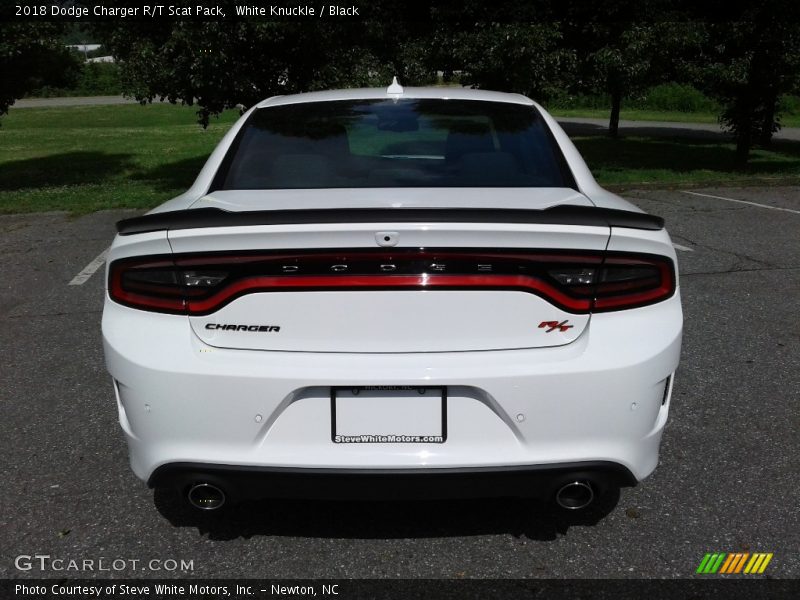 White Knuckle / Black 2018 Dodge Charger R/T Scat Pack