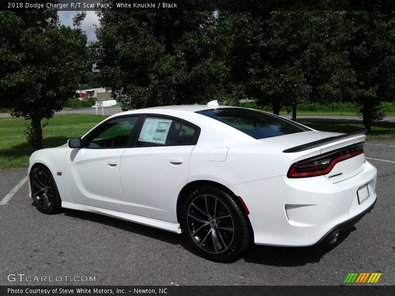 White Knuckle / Black 2018 Dodge Charger R/T Scat Pack