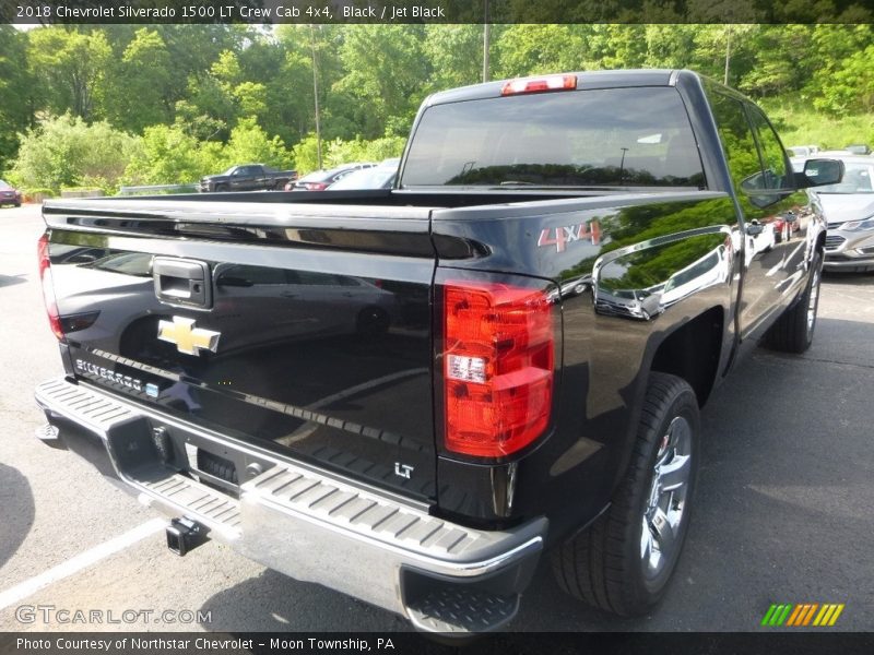 Black / Jet Black 2018 Chevrolet Silverado 1500 LT Crew Cab 4x4
