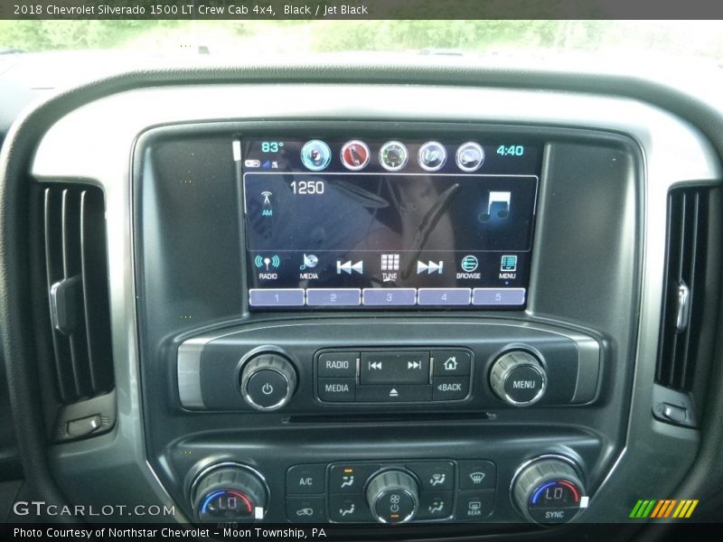 Black / Jet Black 2018 Chevrolet Silverado 1500 LT Crew Cab 4x4