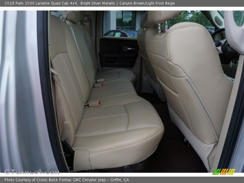 Rear Seat of 2018 1500 Laramie Quad Cab 4x4