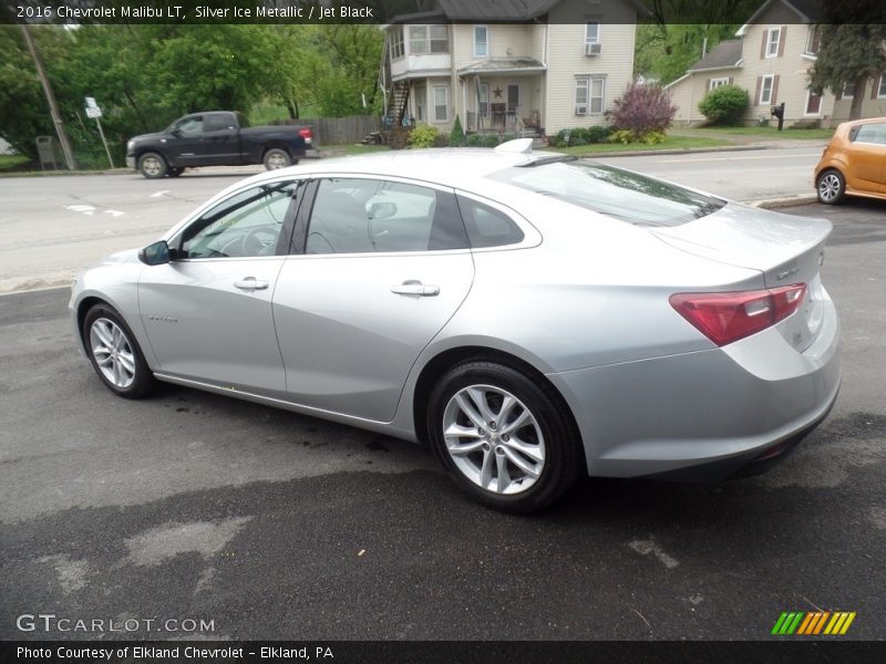 Silver Ice Metallic / Jet Black 2016 Chevrolet Malibu LT