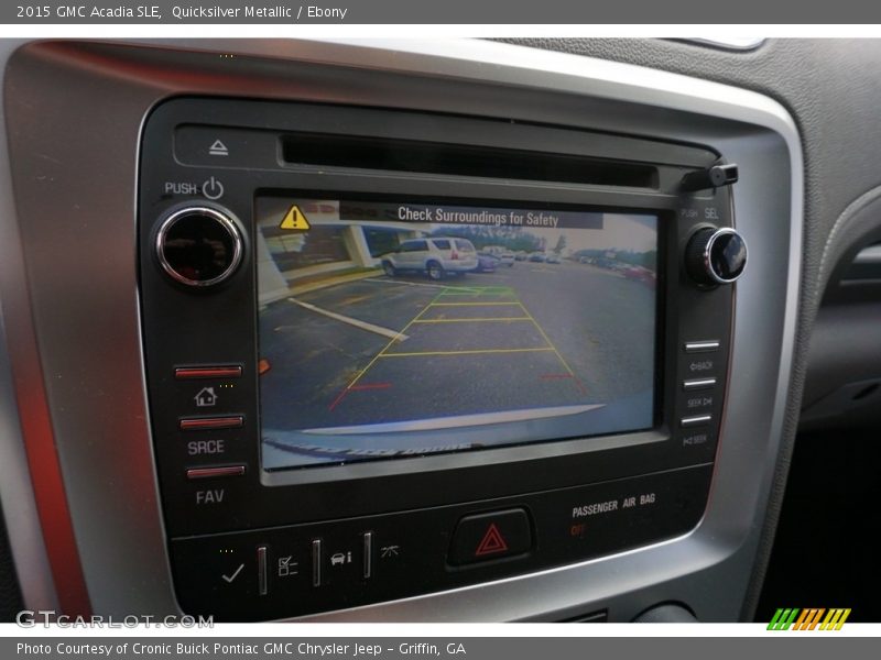 Quicksilver Metallic / Ebony 2015 GMC Acadia SLE