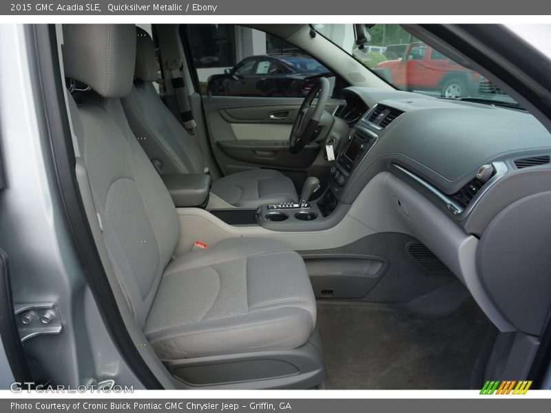 Quicksilver Metallic / Ebony 2015 GMC Acadia SLE