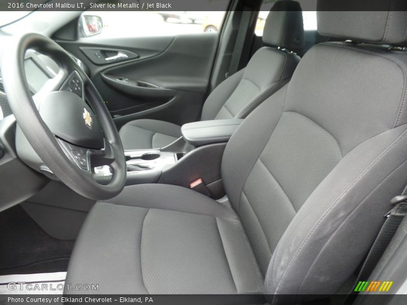 Silver Ice Metallic / Jet Black 2016 Chevrolet Malibu LT