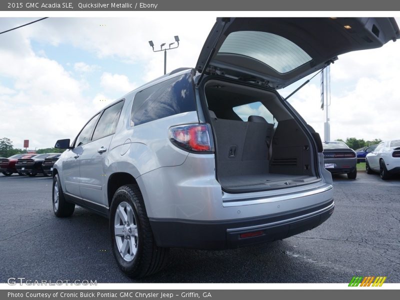 Quicksilver Metallic / Ebony 2015 GMC Acadia SLE
