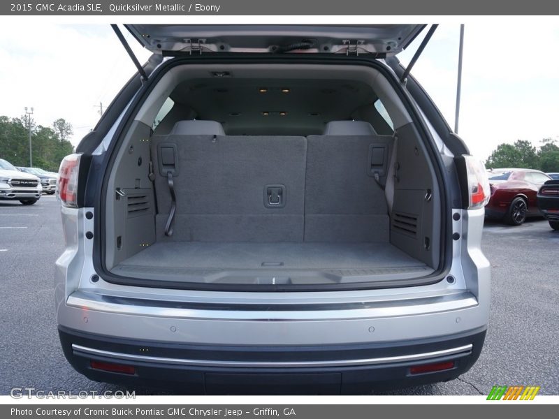 Quicksilver Metallic / Ebony 2015 GMC Acadia SLE
