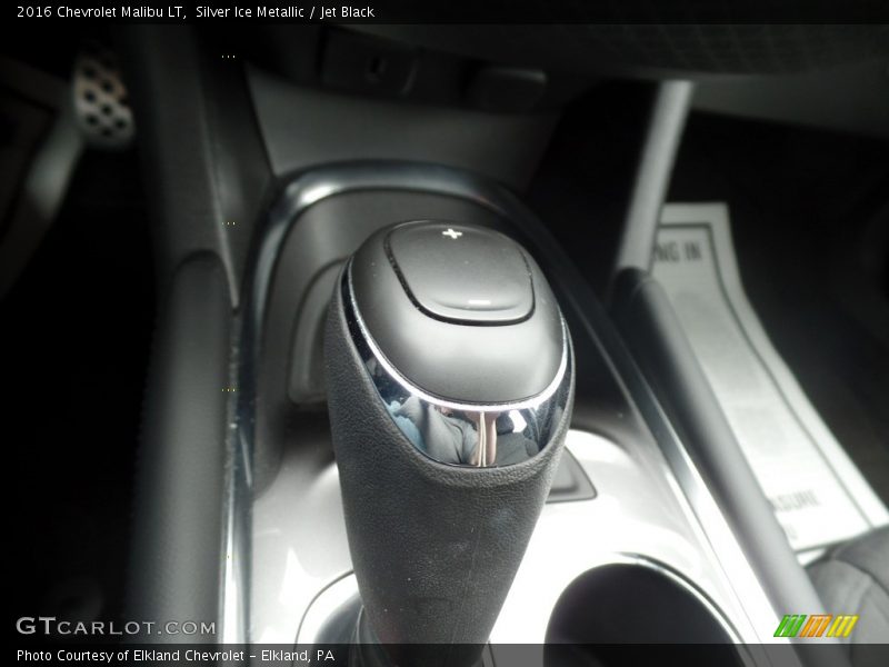 Silver Ice Metallic / Jet Black 2016 Chevrolet Malibu LT