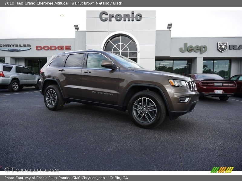 Walnut Brown Metallic / Black 2018 Jeep Grand Cherokee Altitude