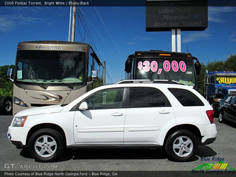 Bright White / Ebony Black 2006 Pontiac Torrent