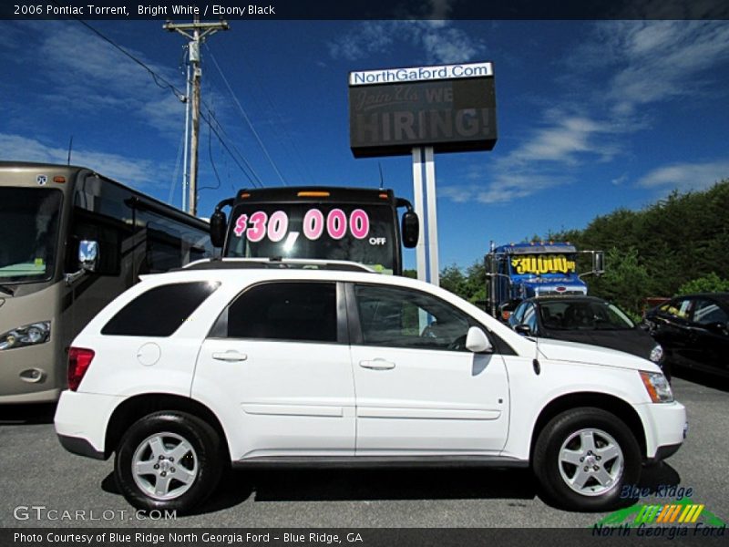 Bright White / Ebony Black 2006 Pontiac Torrent