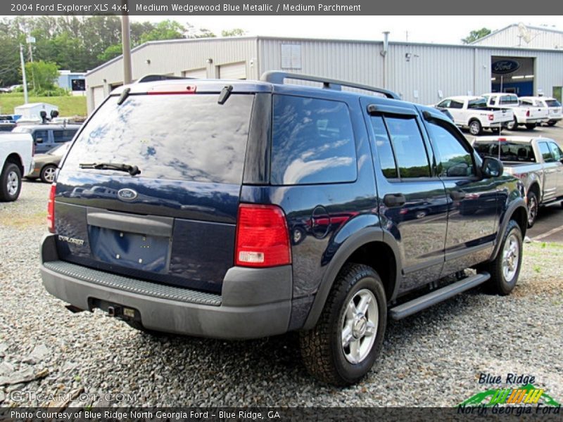 Medium Wedgewood Blue Metallic / Medium Parchment 2004 Ford Explorer XLS 4x4