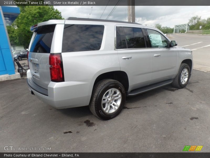 Silver Ice Metallic / Jet Black 2018 Chevrolet Tahoe LS 4WD