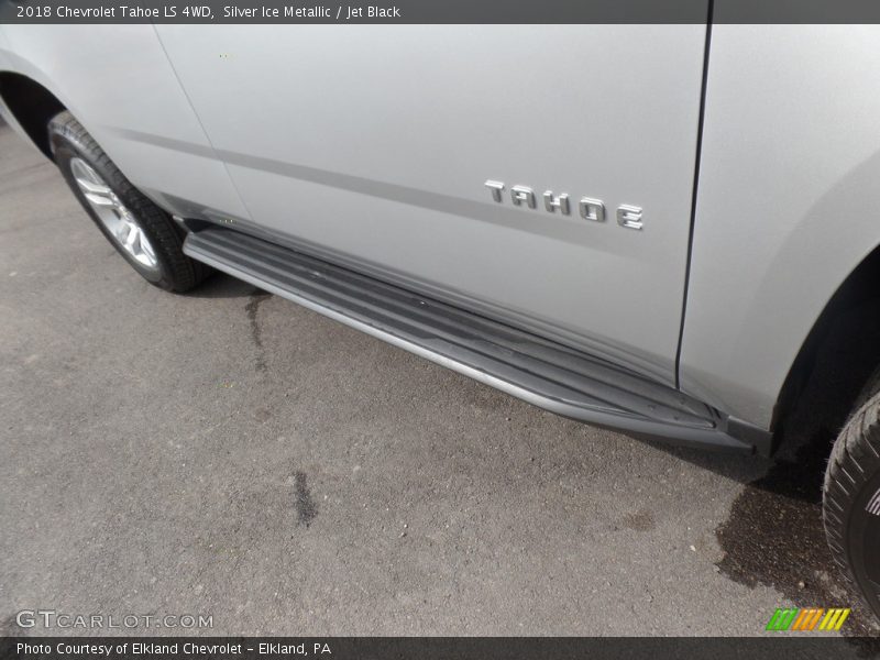 Silver Ice Metallic / Jet Black 2018 Chevrolet Tahoe LS 4WD