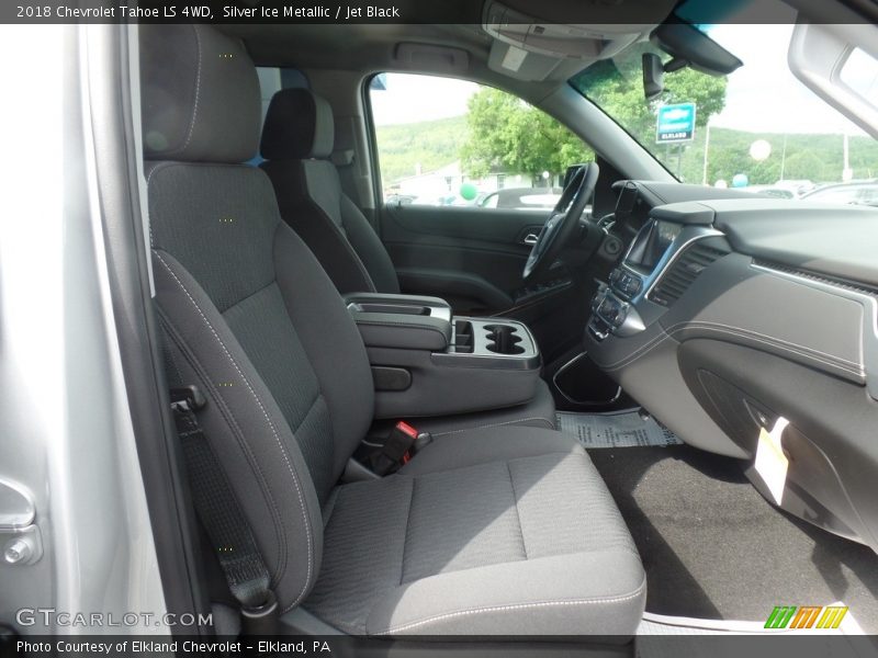 Silver Ice Metallic / Jet Black 2018 Chevrolet Tahoe LS 4WD