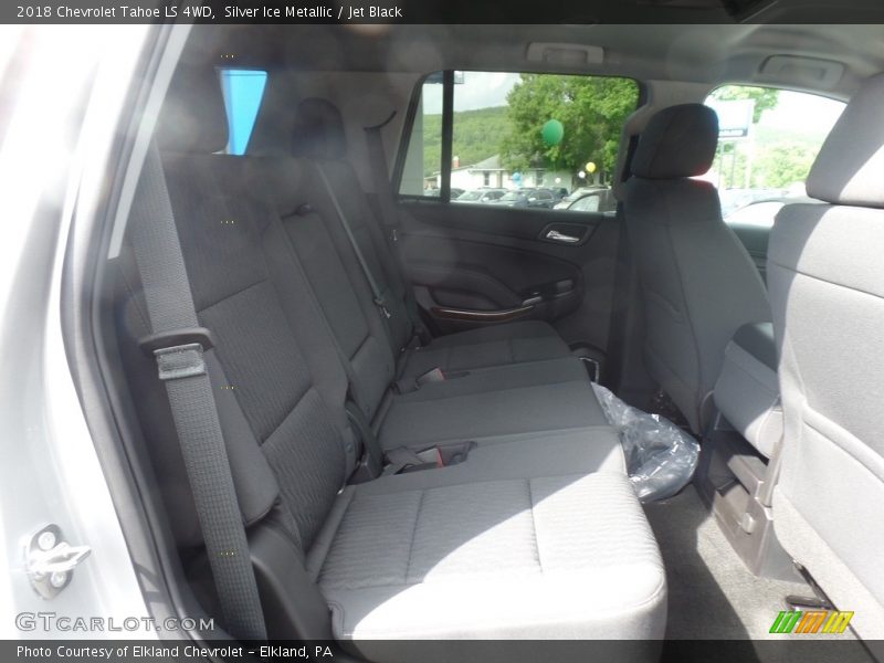 Silver Ice Metallic / Jet Black 2018 Chevrolet Tahoe LS 4WD