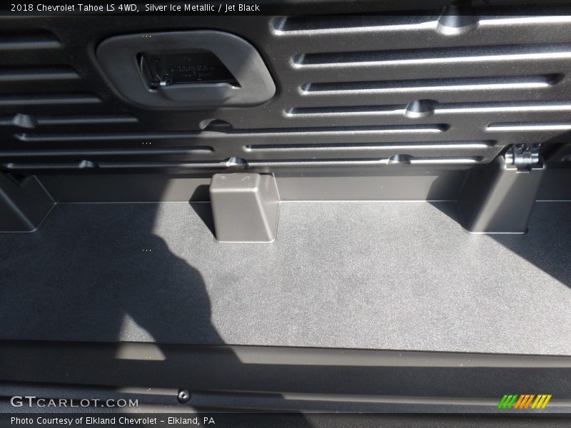 Silver Ice Metallic / Jet Black 2018 Chevrolet Tahoe LS 4WD