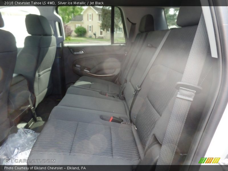 Silver Ice Metallic / Jet Black 2018 Chevrolet Tahoe LS 4WD