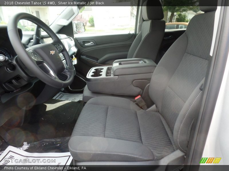 Silver Ice Metallic / Jet Black 2018 Chevrolet Tahoe LS 4WD