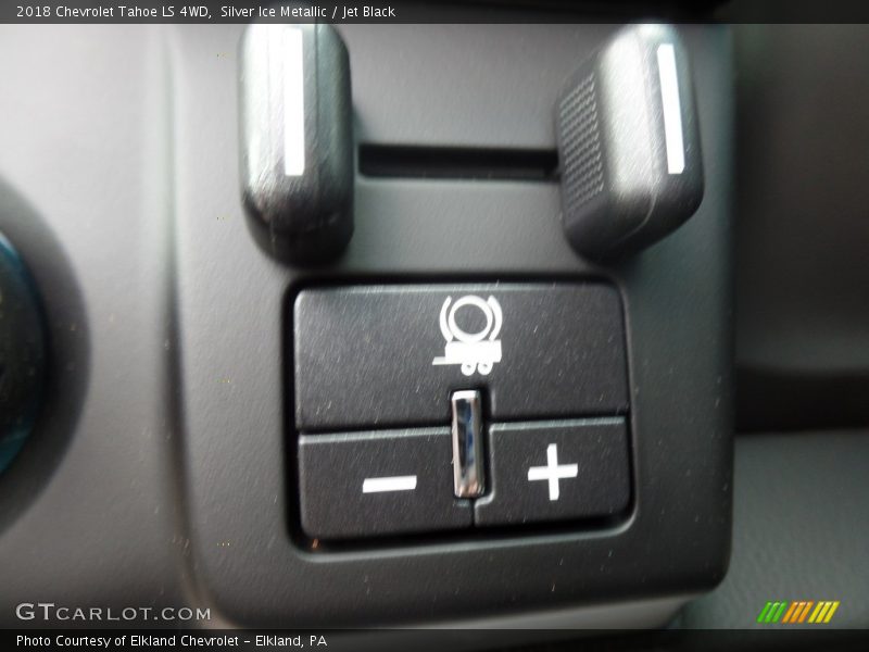 Silver Ice Metallic / Jet Black 2018 Chevrolet Tahoe LS 4WD