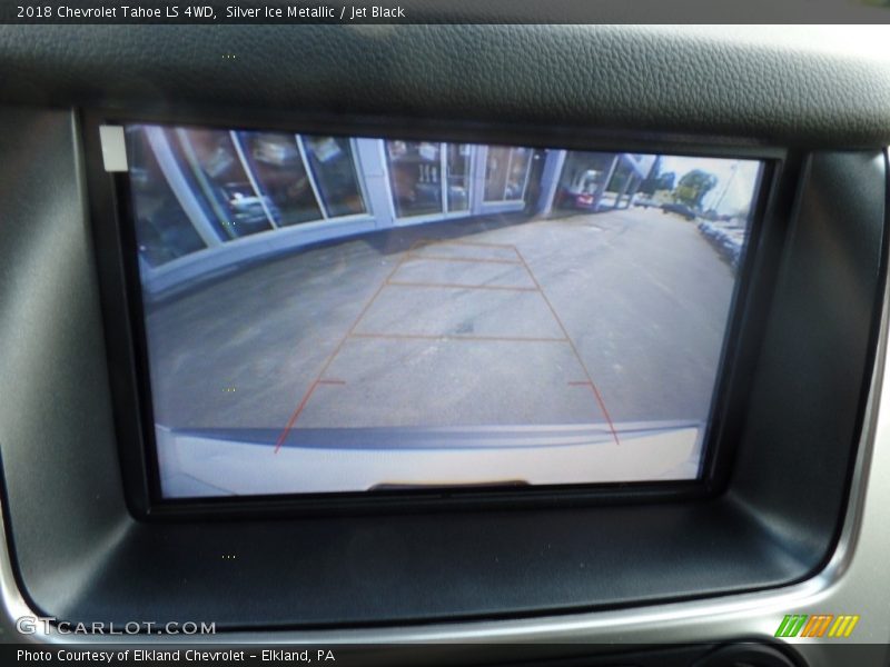 Silver Ice Metallic / Jet Black 2018 Chevrolet Tahoe LS 4WD