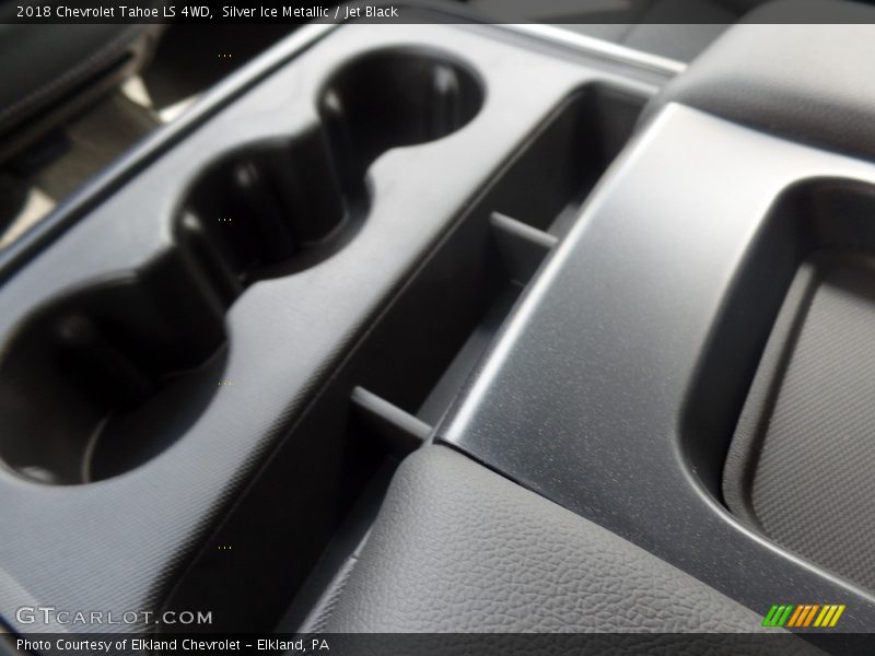Silver Ice Metallic / Jet Black 2018 Chevrolet Tahoe LS 4WD