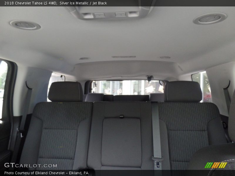 Silver Ice Metallic / Jet Black 2018 Chevrolet Tahoe LS 4WD