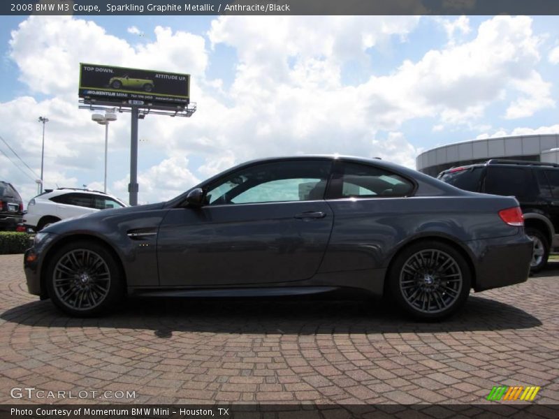 Sparkling Graphite Metallic / Anthracite/Black 2008 BMW M3 Coupe