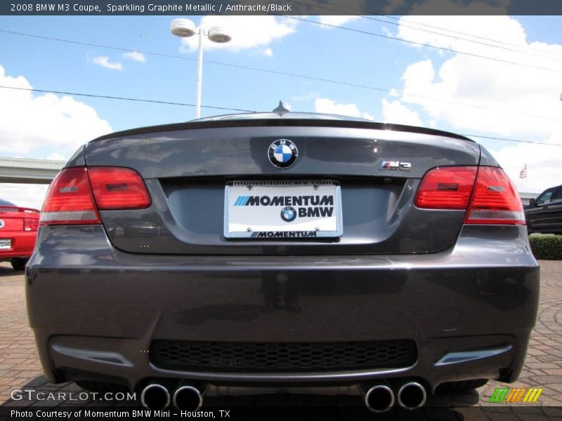 Sparkling Graphite Metallic / Anthracite/Black 2008 BMW M3 Coupe