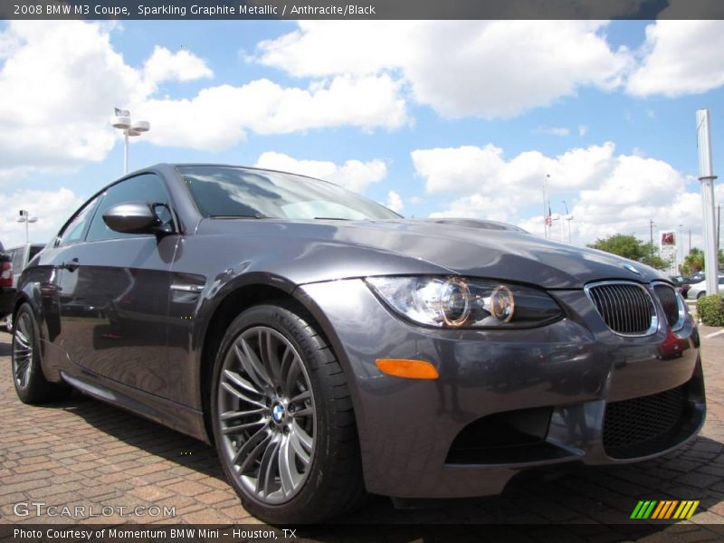 Sparkling Graphite Metallic / Anthracite/Black 2008 BMW M3 Coupe