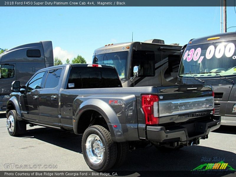 Magnetic / Black 2018 Ford F450 Super Duty Platinum Crew Cab 4x4