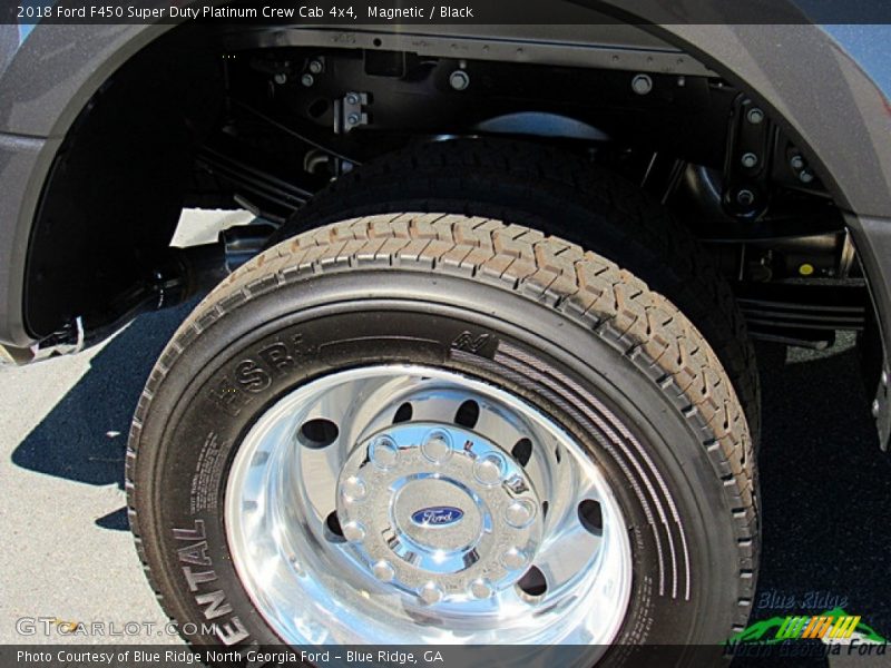 Magnetic / Black 2018 Ford F450 Super Duty Platinum Crew Cab 4x4