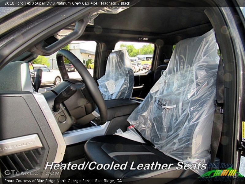 Magnetic / Black 2018 Ford F450 Super Duty Platinum Crew Cab 4x4