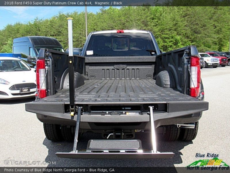 Magnetic / Black 2018 Ford F450 Super Duty Platinum Crew Cab 4x4