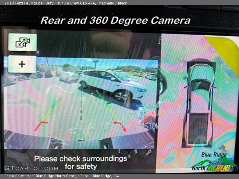 Magnetic / Black 2018 Ford F450 Super Duty Platinum Crew Cab 4x4