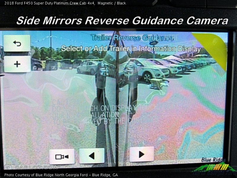 Magnetic / Black 2018 Ford F450 Super Duty Platinum Crew Cab 4x4