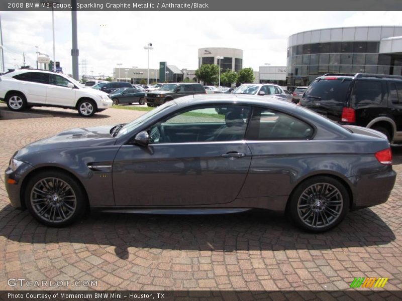 Sparkling Graphite Metallic / Anthracite/Black 2008 BMW M3 Coupe