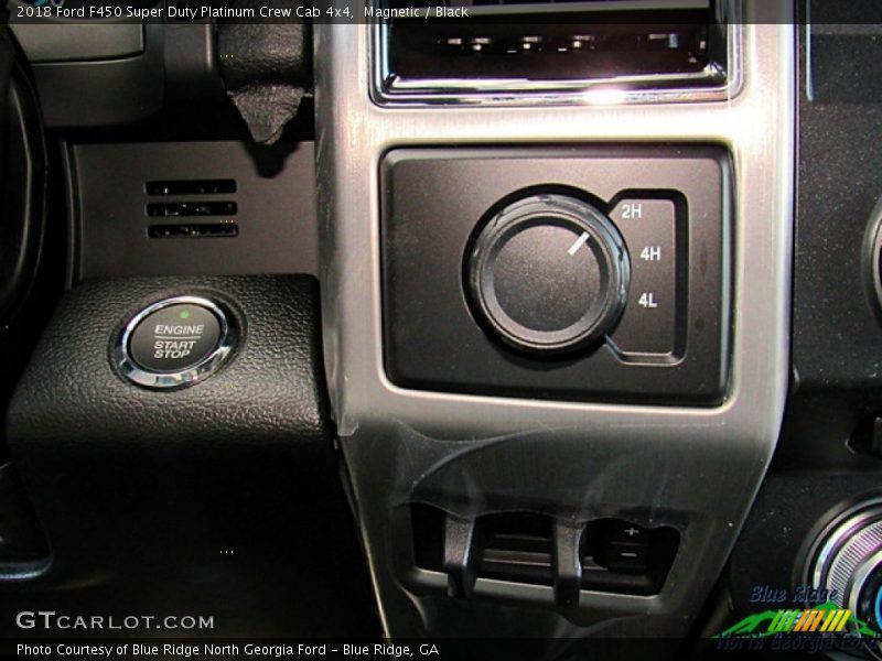 Magnetic / Black 2018 Ford F450 Super Duty Platinum Crew Cab 4x4