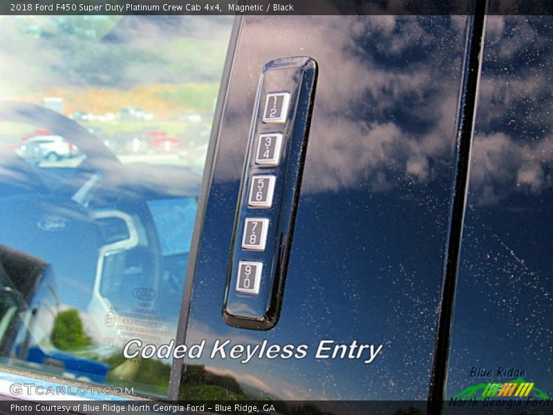 Magnetic / Black 2018 Ford F450 Super Duty Platinum Crew Cab 4x4