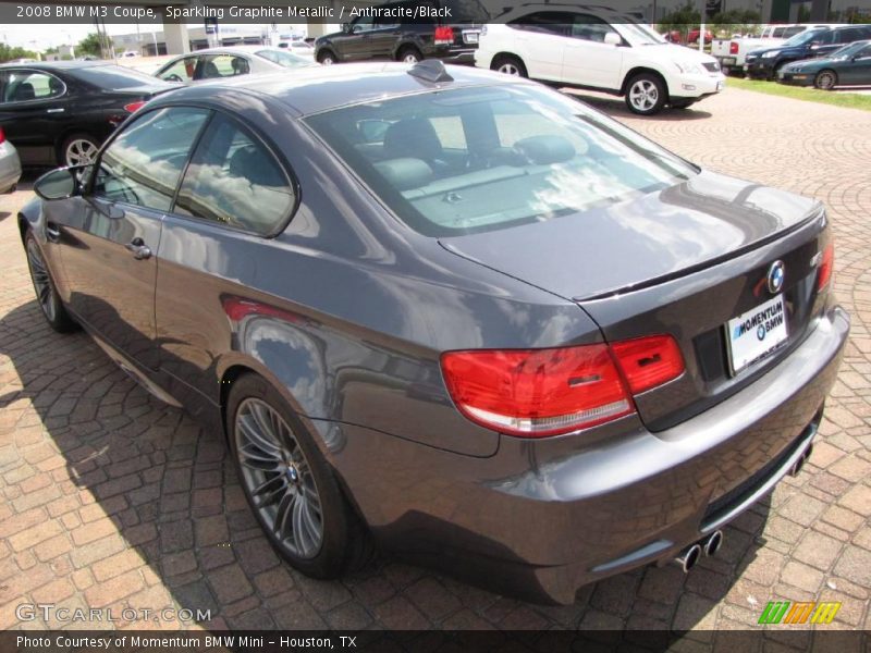 Sparkling Graphite Metallic / Anthracite/Black 2008 BMW M3 Coupe