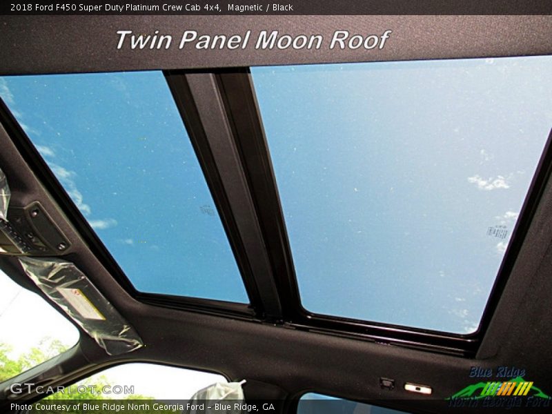 Magnetic / Black 2018 Ford F450 Super Duty Platinum Crew Cab 4x4