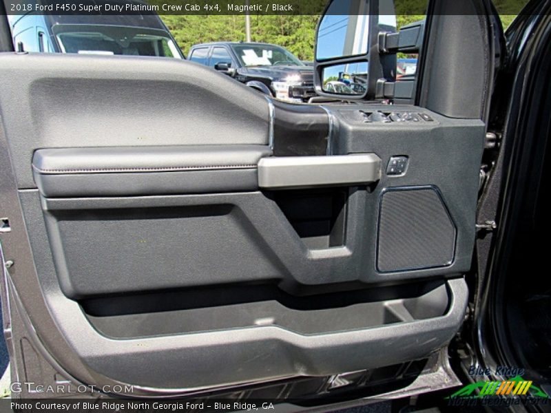 Magnetic / Black 2018 Ford F450 Super Duty Platinum Crew Cab 4x4