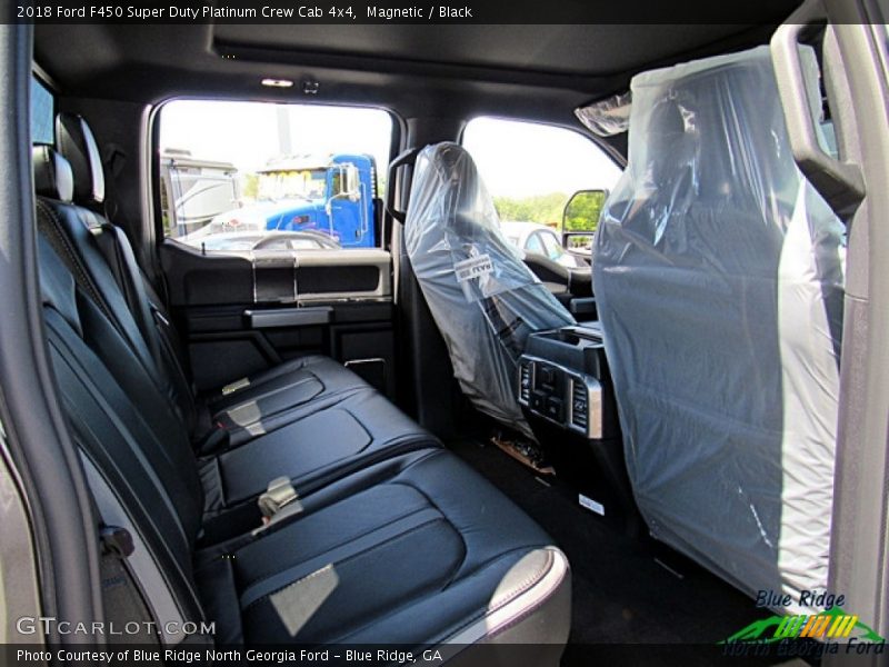 Magnetic / Black 2018 Ford F450 Super Duty Platinum Crew Cab 4x4