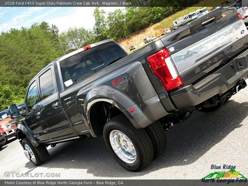 Magnetic / Black 2018 Ford F450 Super Duty Platinum Crew Cab 4x4